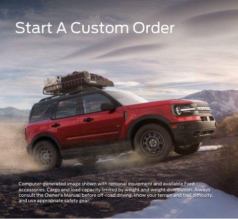 Start a custom order | Mike Reichenbach Ford in Florence SC