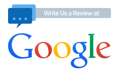 Write us a Review Google