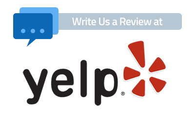 Write us a Review yelp