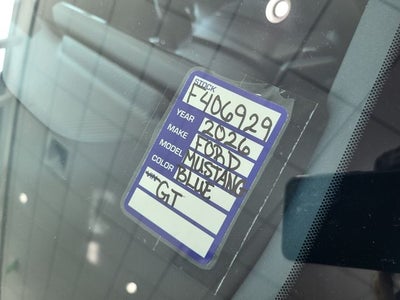 2026 Ford Mustang GT Premium