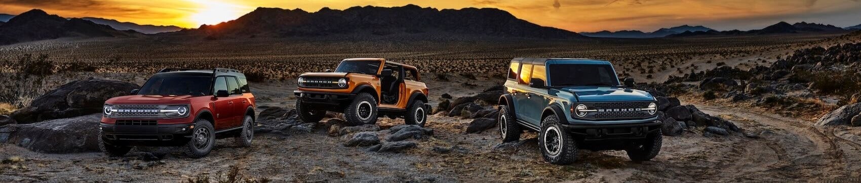 Ford Bronco Pack Shot