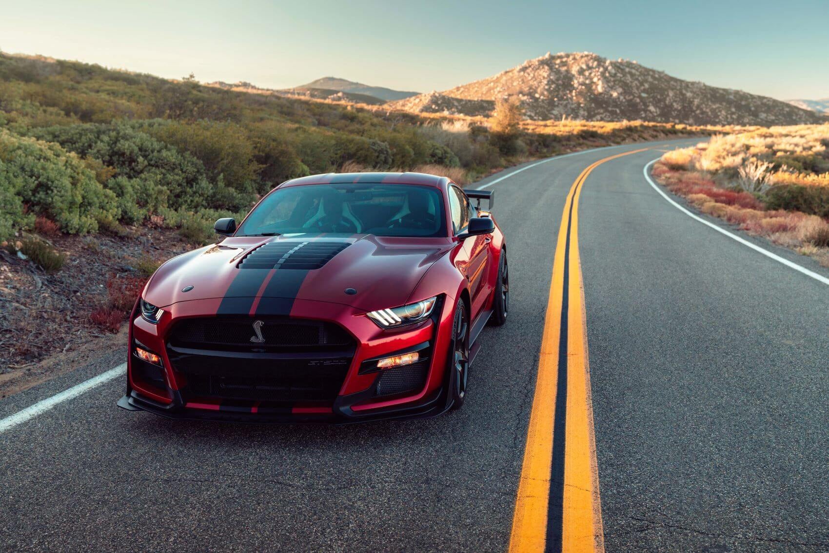 Ford Mustang Shelby in Red