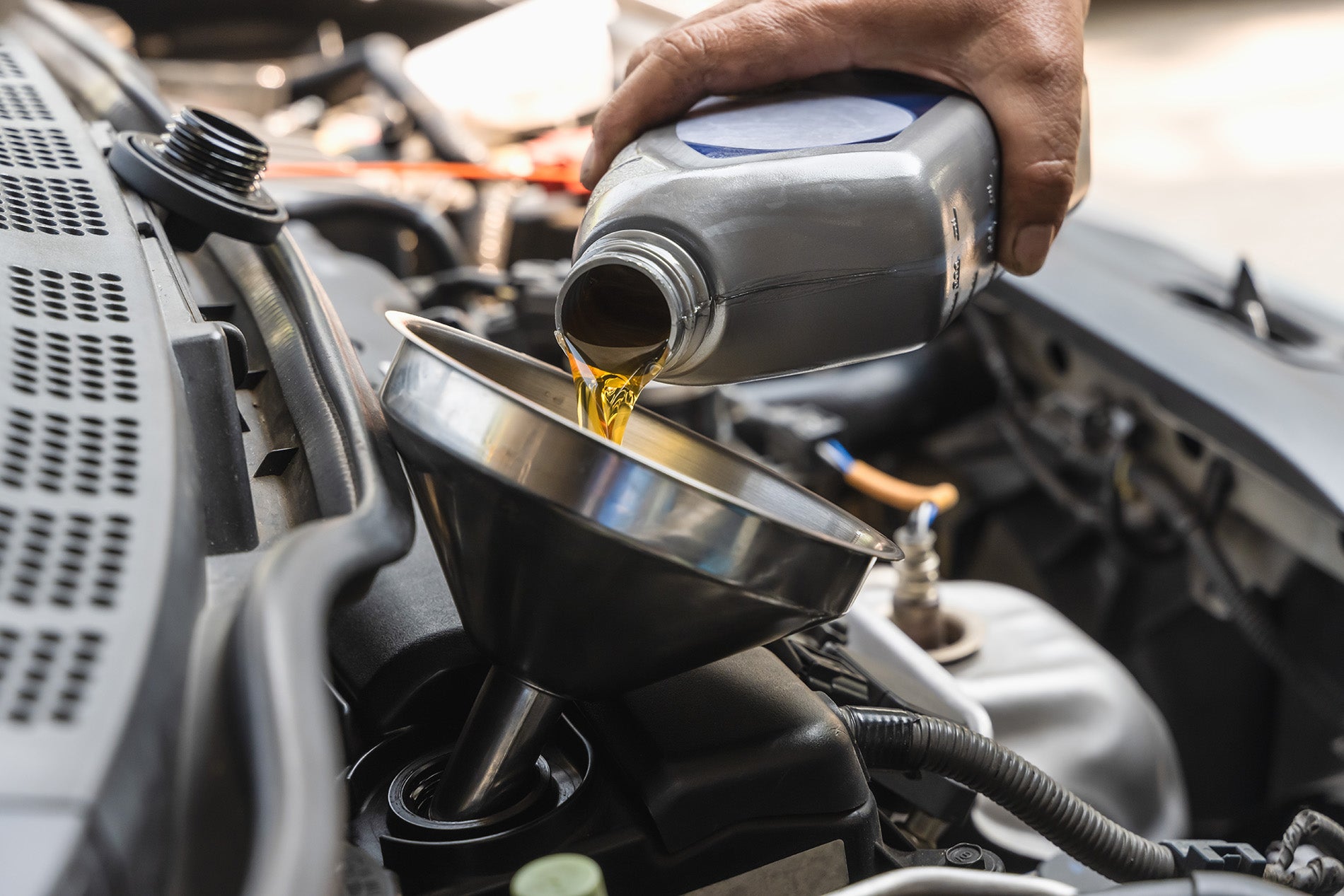 Ford Maverick oil change service at Mike Reichenbach Ford in Florence, SC