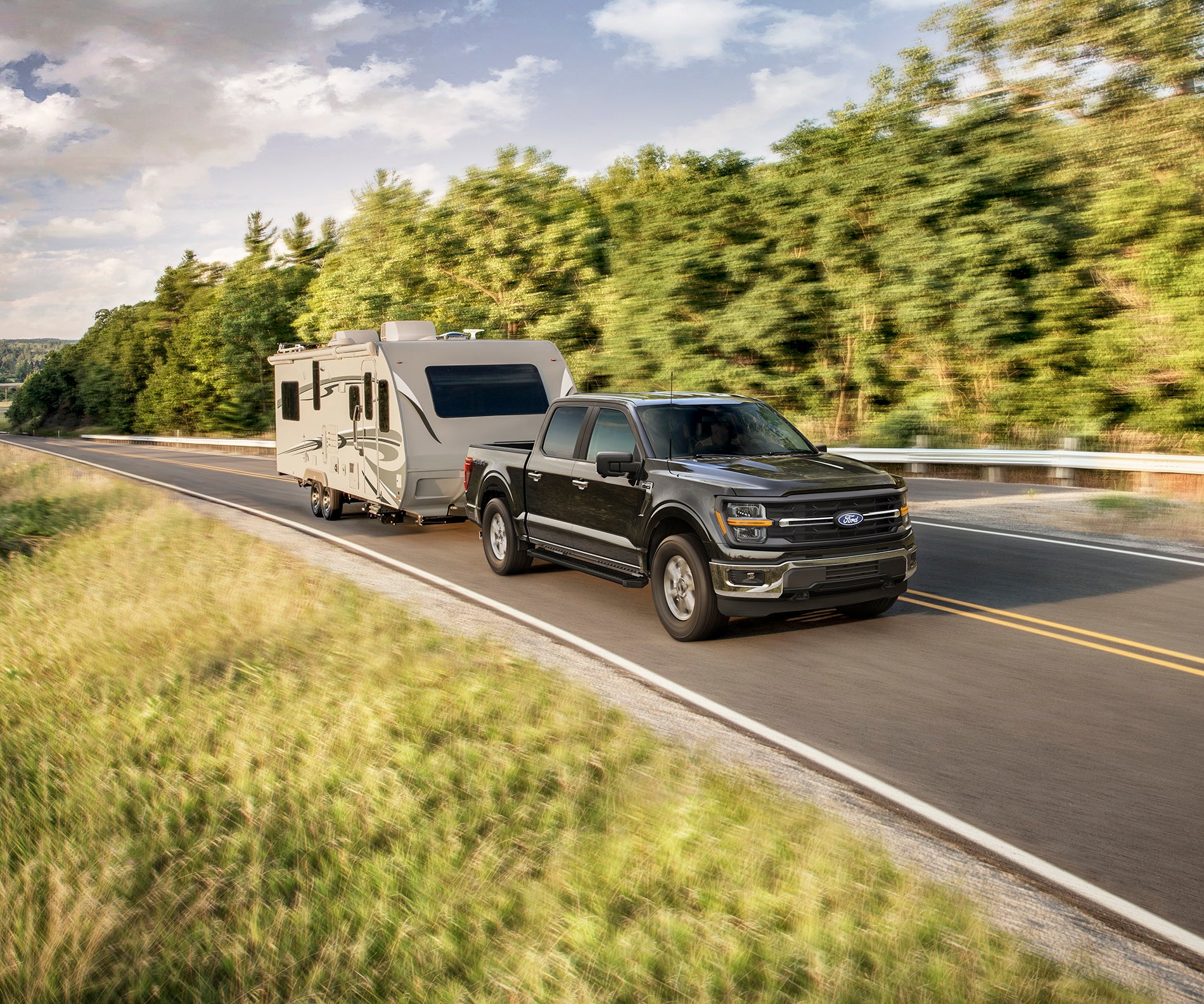 2025 Ford F-150 front three-quarter