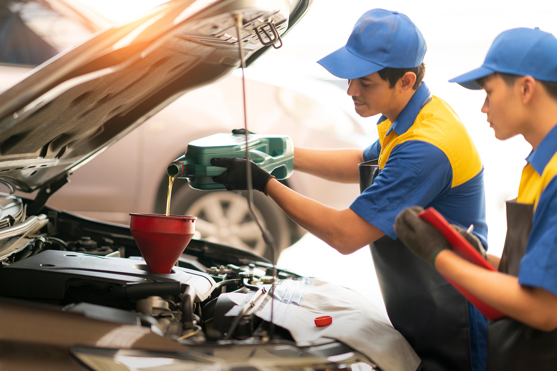 Ford Explorer Oil Change Service at Mike Reichenbach Ford in Florence, SC
